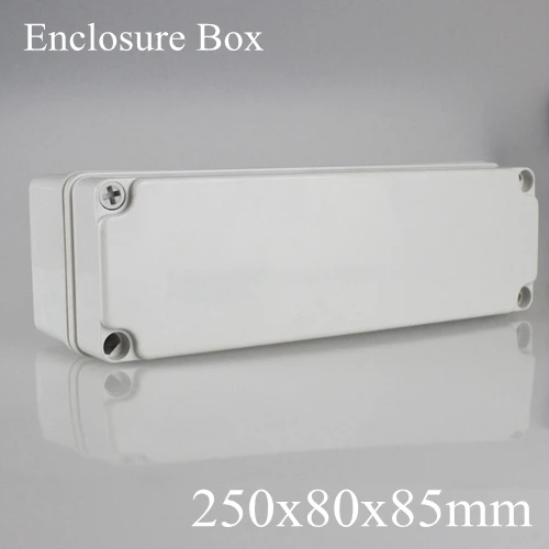 250 80 85MM IP67 New ABS electronic enclosure box Distribution control network cabinet switch junction outlet