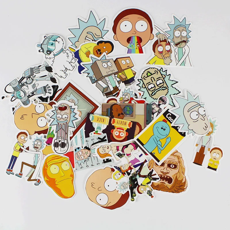 

35pcs/Bag Rick and Morty Funny stuffed toy