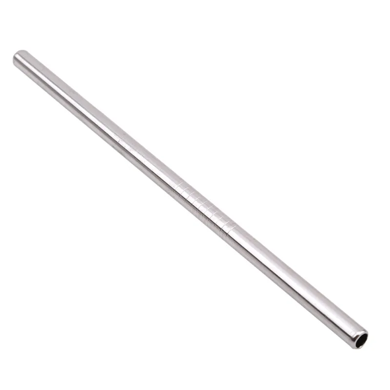 

High Quality Stainless Steel Drinking Straw Reusable Children Straw Drinking Tools Safe Washable For Home Party