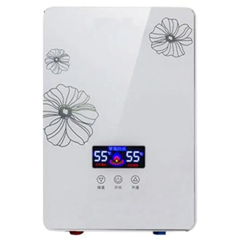 - Electric Water heater instantaneous hot 220V 7500W Bathroom instant Shower Water heater Sink boiler can be used under 220V208V