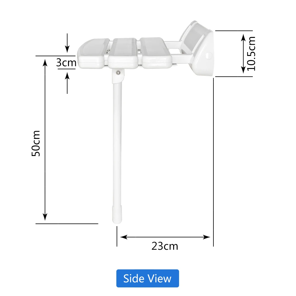Vagsure Folding Chair Wall Mounted Shower Seat Relaxation Shower Room Chair ABS Seat Spa Bench Saving Space Bathroom Vagsure Folding Chair Wall Mounted Shower Seat Relaxation Shower Room Chair ABS Seat Spa Bench Saving Space Bathroom