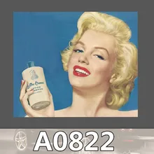 Bevle A0822 Marilyn Monroe Luggage Skateboard Graffiti Notebook Motor Stickers Decal Fridge Waterproof Sticker for Cars