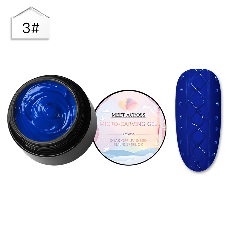 SW4396 MEET ACROSS 3D живопись гель для ногтей 5 мл микро-резьба 2 в 1 гель для ногтей Блеск УФ Гель-лак для ногтей замочить светодиодный гель лак - Цвет: SW4396