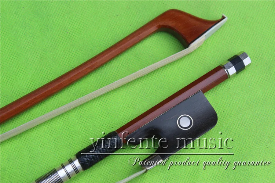 

B-0091# CELLO BOW 4/4 -New Brazilwood -Ebony F rog For 4/4 Cello Bow