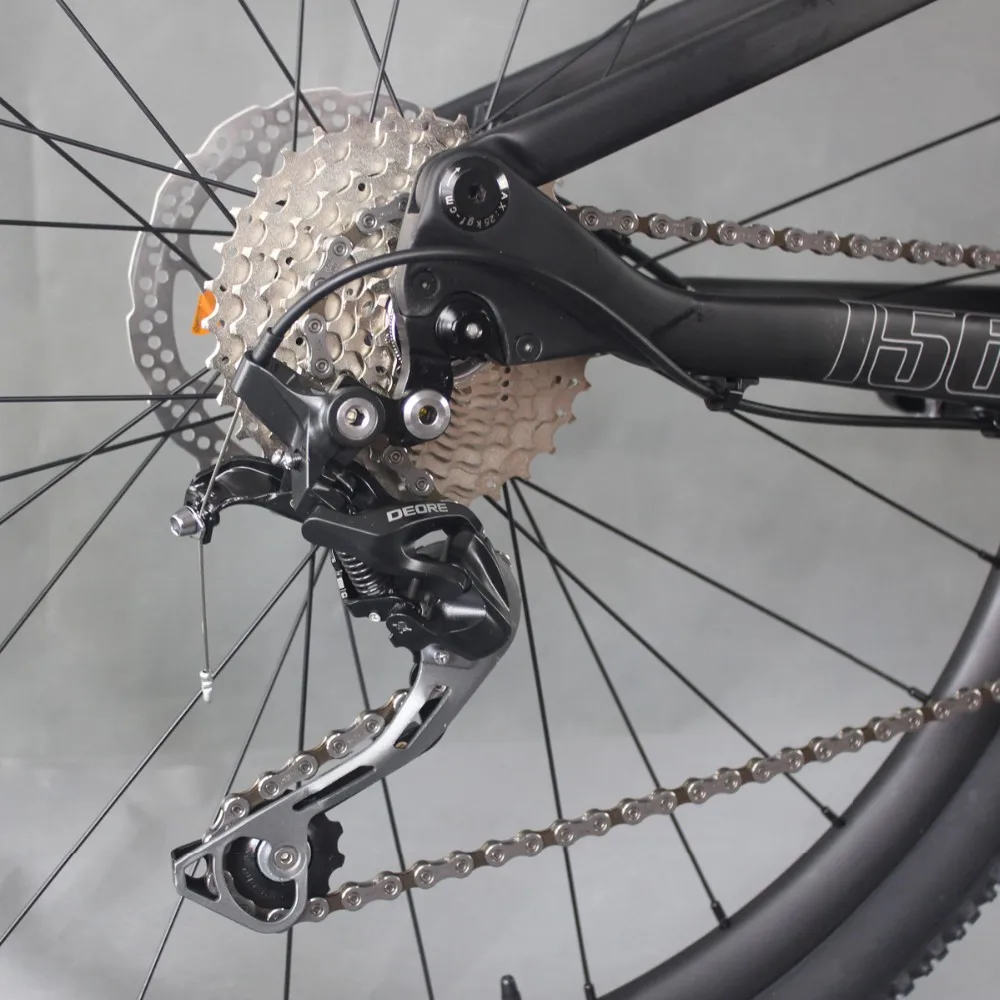 Clearance ICAN 27.5er Carbon Double Suspension Bicycle 650b Mountain Bike with shima deore groupset size 16/18/20inch available 9 Clearance ICAN 27.5er Carbon Double Suspension Bicycle 650b Mountain Bike with shima deore groupset size 16/18/20inch available 9
