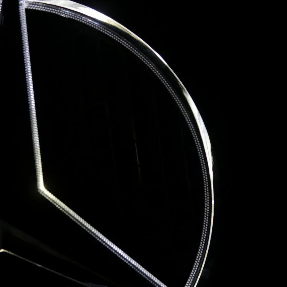 Автомобильный светодиодный светильник Передняя Решетка Логотип Знак для Mercedes Benz