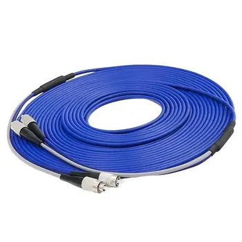 

FC/UPC -FC/UPC Armored Fiber Patch Cable Duplex 2 Core Single Mode Armored PVC optical Patch cord