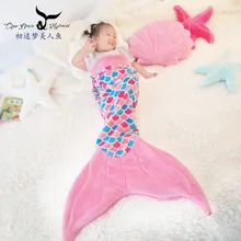 Спальный мешок «хвост русалки», одеяло «хвост», фланелевое одеяло для дивана, кондиционер, одеяло для сна, детское стеганое одеяло с защитой от ударов