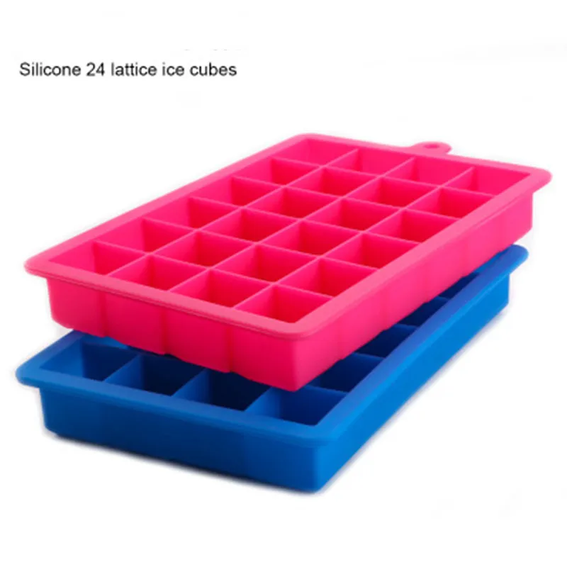 

Square Silicone Form for Ice Mold Tray Fruit Popsicle Ice Cream Maker for Wine Kitchen Bar Drinking Accessories