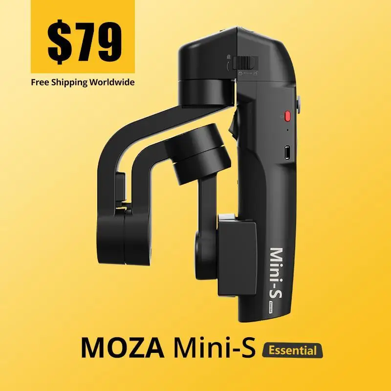 

MOZA MINI S 3-Axis Handheld Smartphone Gimbal Stabilizer for iPhone X 8Plus Samsung S9 S8 S7 VS Zhiyun Smooth Q 4 Vimble