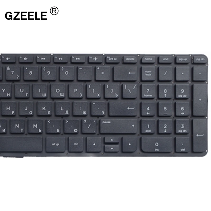 GZEELE Russian laptop Keyboard for HP Pavilion 15-P 17-F 17-F000 17-F040 17-F115 15-p011st 15-p012s