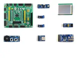 WaveShare open205r-c Вышивка Крестом Пакет A STM32 stm32f205rbt6 ARM Cortex-M3 развитию с 7 шт. различных функциональных Модули Кабели