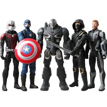 

12''/30cm Marvel Avengers Endgame Titan Hero War Machine Captain America Ant man Hawkeye Thor Action Figures Toy For Kids Gifts