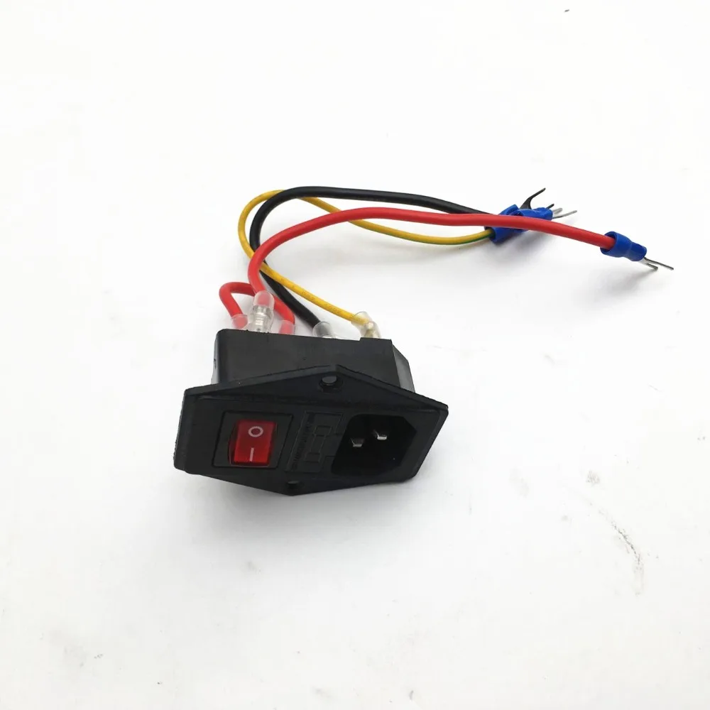 Ender 3 prusa 3D принтер DIY части 110В/220В 10А выключатель питания розетка с
