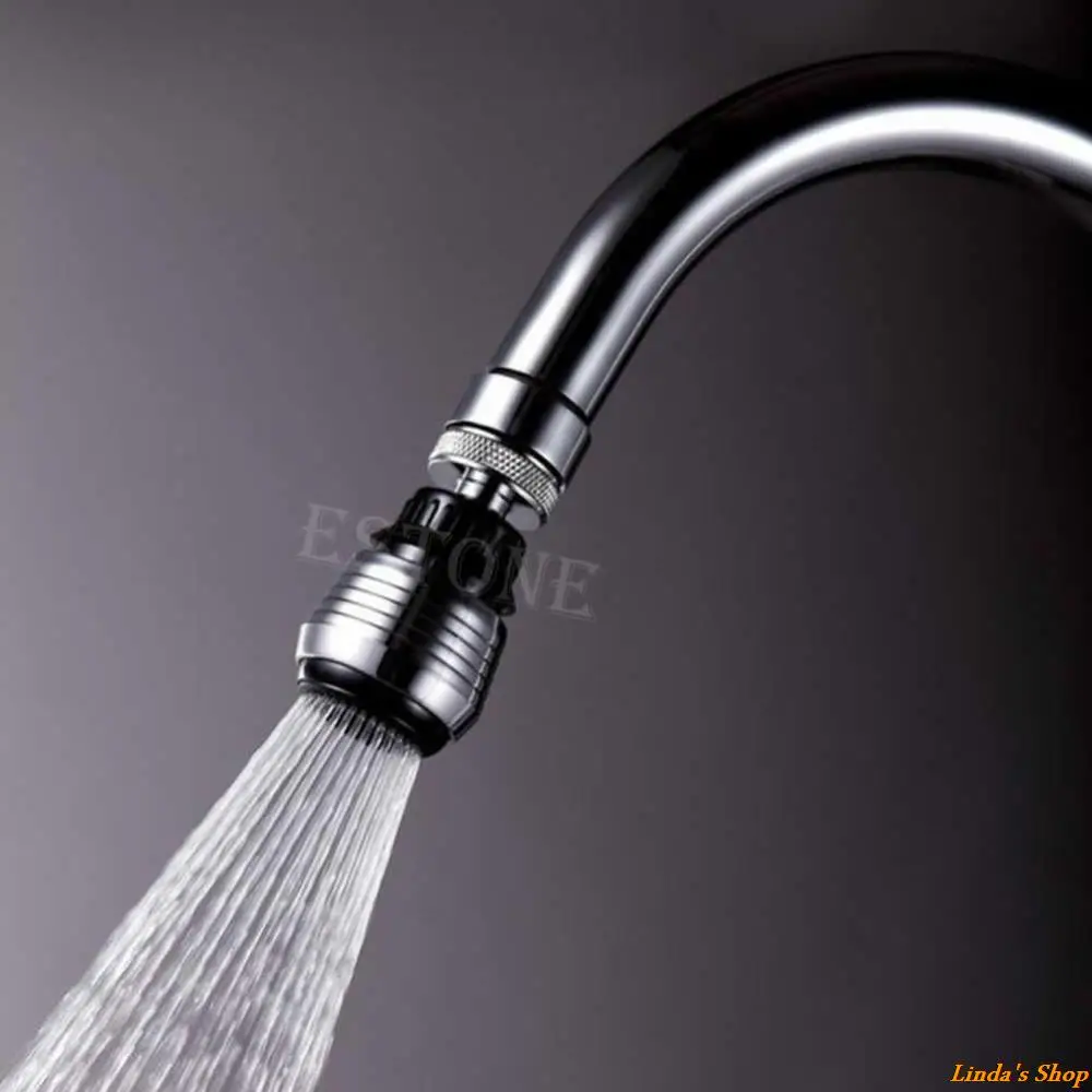 

360 Rotate Swivel Faucet Nozzle Filter Adapter Water Saving Tap Aerator Diffuser