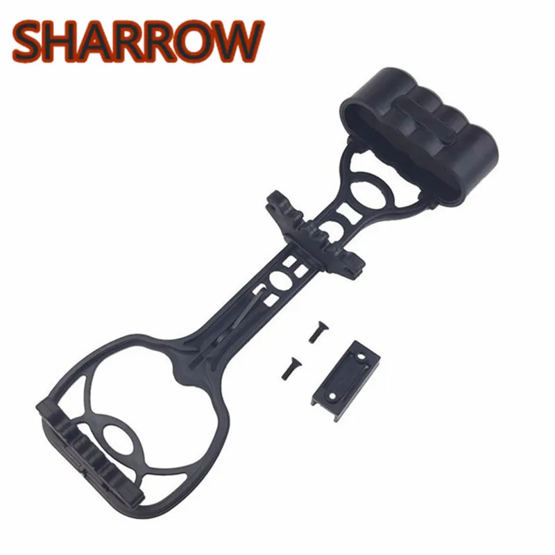 

1Pc 4 Spot Archery Arrow Quiver Holder Case Compound Bow Quick Release Lock Mounting For Outdoor Training Shooting Accessories