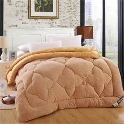 Высокое качество утолщаются тепловой берберский флис одеяло две шерстяное одеяло кашемир теплые волокон одеяла постельные