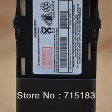 PMNN4000C DC7.5V 1100 мАч Ni-Cd аккумулятор для Motorola GP68 GP63 GP688