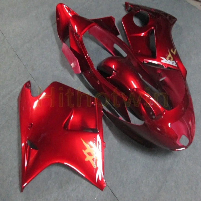 K Изготовленный на заказ для HONDA CBR1100XX 1997 1998 1999 2000 2001 2002 2003 из АБС-пластика для мотоцикла обтекатель+ Болты+ литья под давлением серебристо-черного цвета - Цвет: K