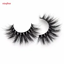 Visofree ресницы норковые ресницы 3D норковые ресницы для глаз драматические накладные ресницы большого объема безжалостные накладные ресницы D120