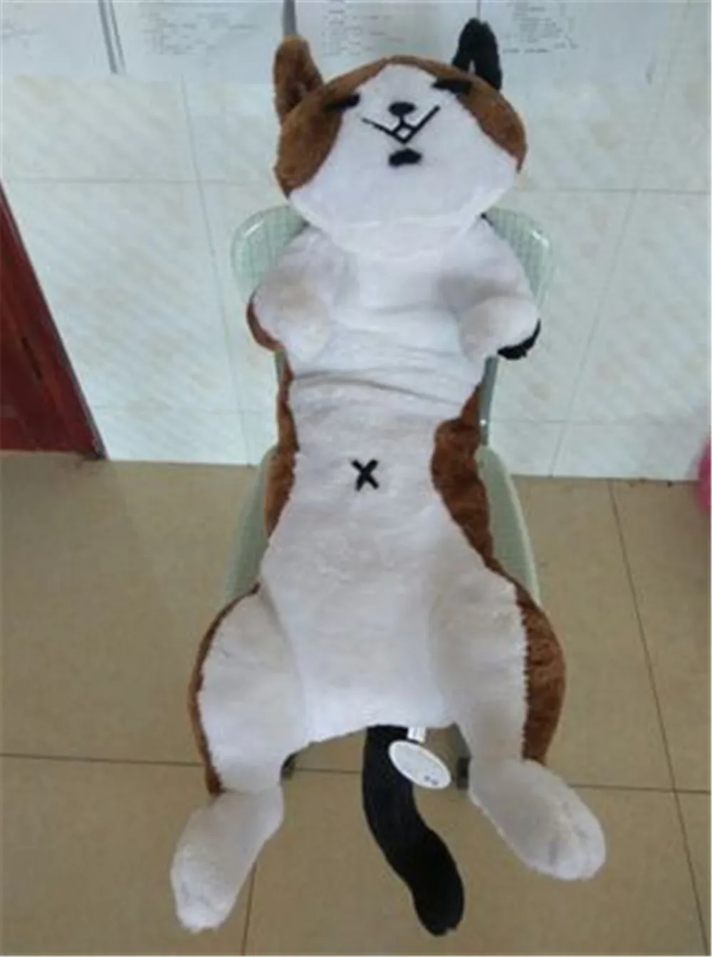  85cm Large Plush Cartoon Soft Cat Plush Pillow 33'' Big Animal Cats Stuffed Kids Play Doll Xmas Present4