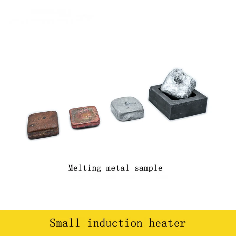 2500 Вт средне-и высокочастотный индукционный нагреватель, небольшая индукционная нагревательная печь для плавления золота и серебра 1600C