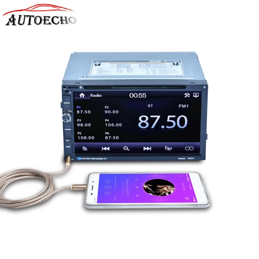 

7 inch 2Din Car DVD Player Bluetooth HD Touch LCD Screen 7 Color Backlight Support ISO Steering Wheel Control MP5 player