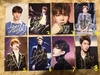 

hand signed IDOL PRODUCER NINE PERCENT FAN CHENG CHENG autographed photo 4*6 052018