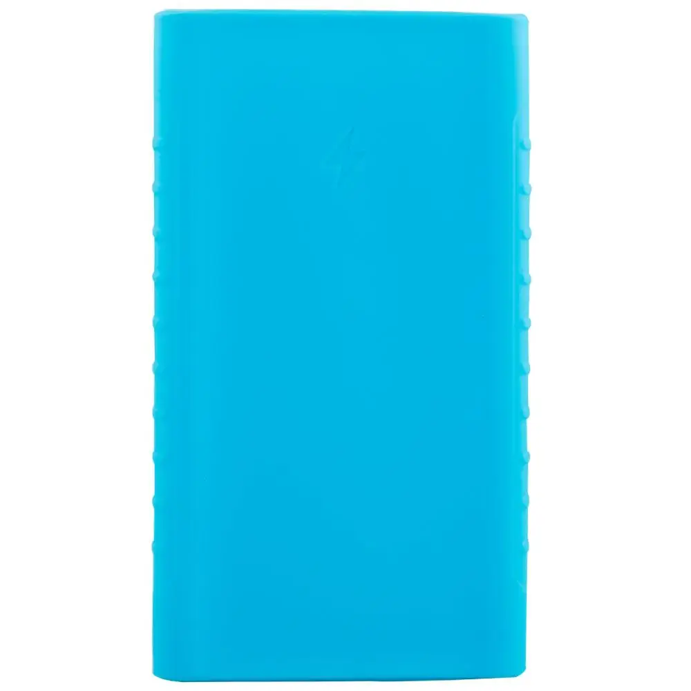 Силиконовый чехол для Xiaomi power Bank 10000mAh PLM02ZM портативный внешний аккумулятор резиновый корпус