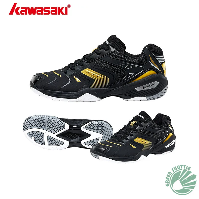 

Genuine 2019 New Kawasaki Shoes Double TPU For Anti-Twist K-520 K-522 Badminton Shoes Men And Women Sport Shoes