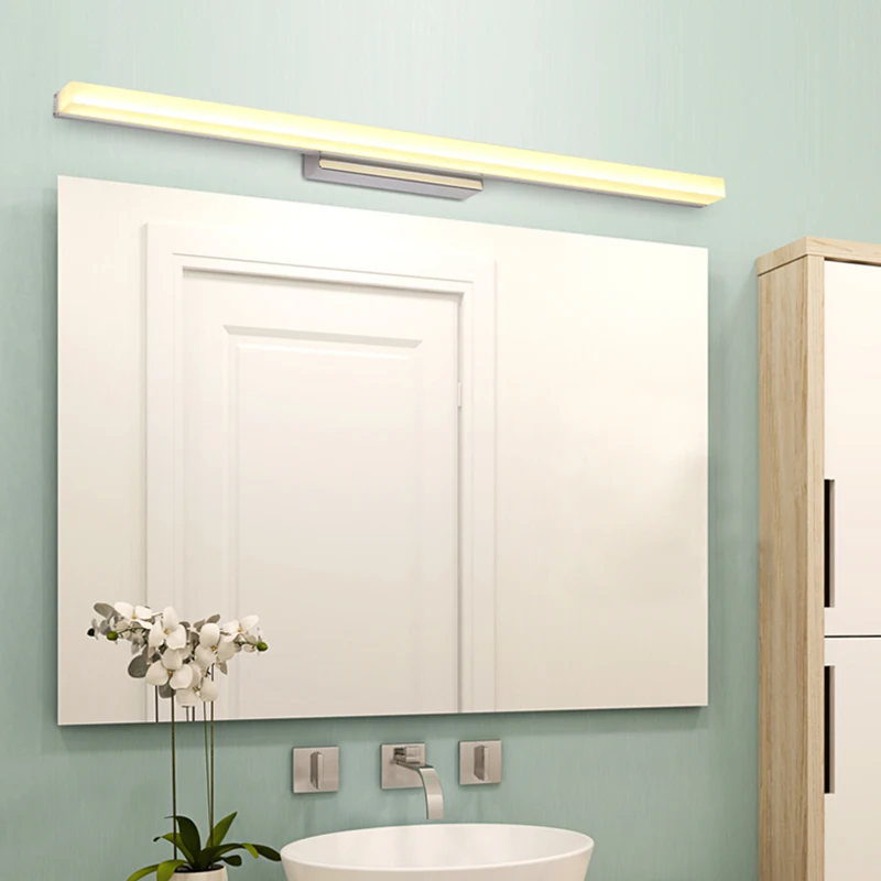 

[DBF]Modern Style LED Mirror Light 2835 SMD 9W 12W AC90-260V Cosmetic Acrylic Bathroom Light Wall Mounted LED Mirror Wall Light