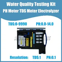 Комплект для тестирования качества воды, рН-метр TDS, измеритель электролизатора, измерение PH TDS