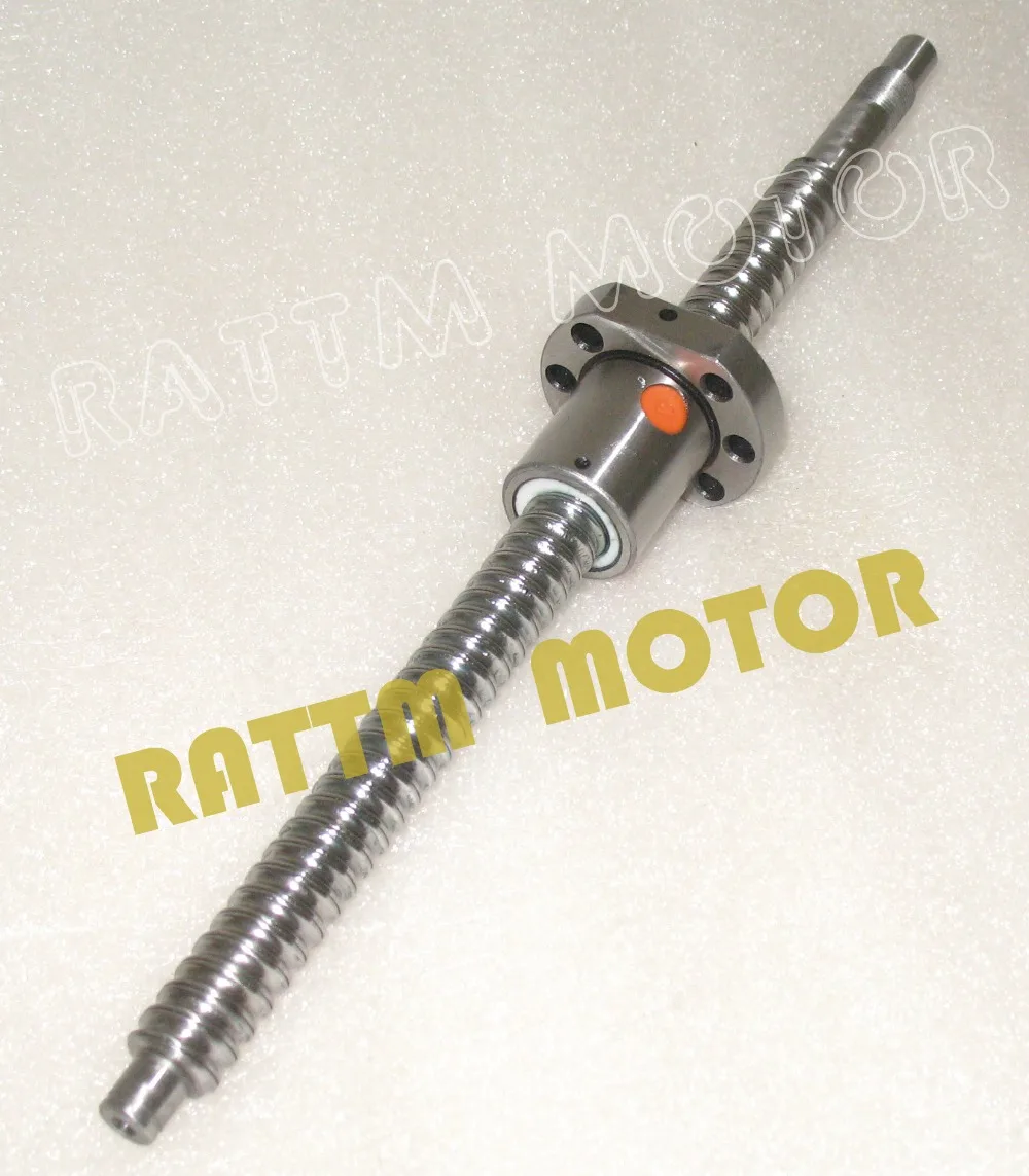 3 sets lineal Plaza guía fija L-400/700/1000mm y 3 piezas husillo de bolas 1605-400/ 700/1000mm con tuerca y 3 Unidades BK/B12 y acoplamiento para CNC - 5