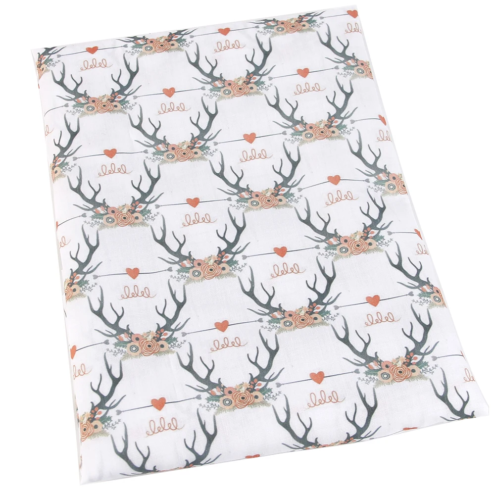 Давид аксессуары 50*145 см Рождественская Лоскутная полиэфирная хлопковая ткань для ткани, домашний текстиль для шитья куклы тильда, c2926