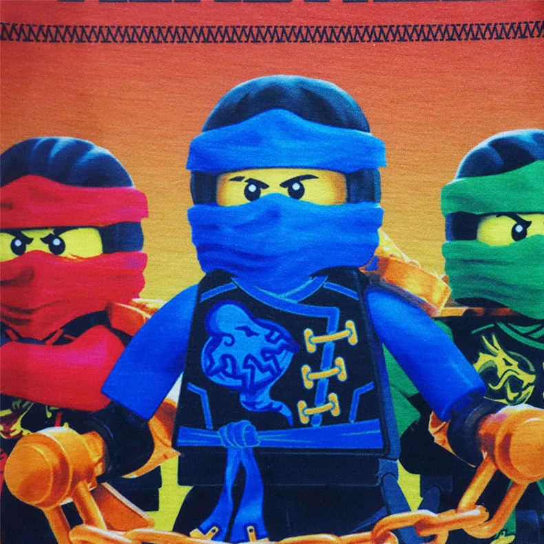 Детское нижнее белье для детей милая детская одежда Legoe Ninjago подарок костюм