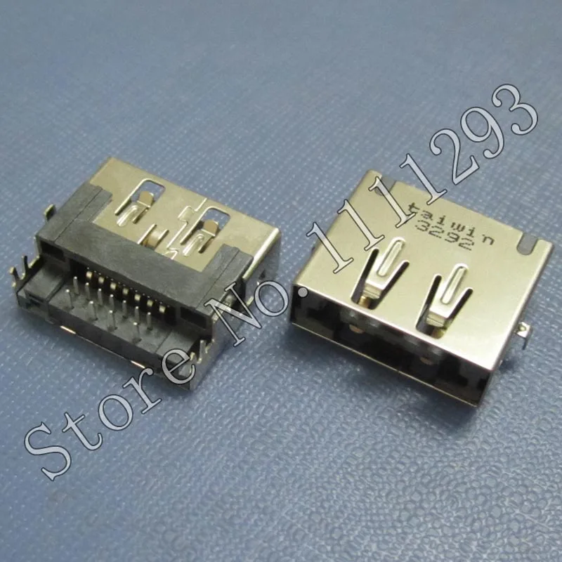5 шт./лот разъем USB eSATA для Lenovo G460 G465 G560 Z460 Z560 Z565 Y550 Y550P K26 и т. д. ноутбука ESATA /