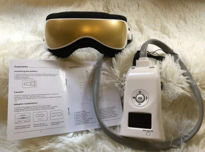 free ship high quality eyes massage machine Health Electric Magnetic Alleviate Fatigue Eye Care Relax Massager Protection | Красота и