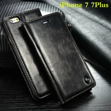 CaseMe магнит кожаный чехол для iPhone 7 Plus 5SE, 6 S, 6plus, бренд CaseMe Флип кожаный чехол для iPhone 6 S 5S SE