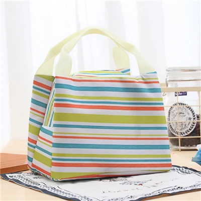 Непромокаемый мешок для женщин, детская школьная сумка для хранения еды, сумка для обедов Tote, изоляционный пакет, студенческий контейнер для ланча, сумка для пикника - Цвет: C004