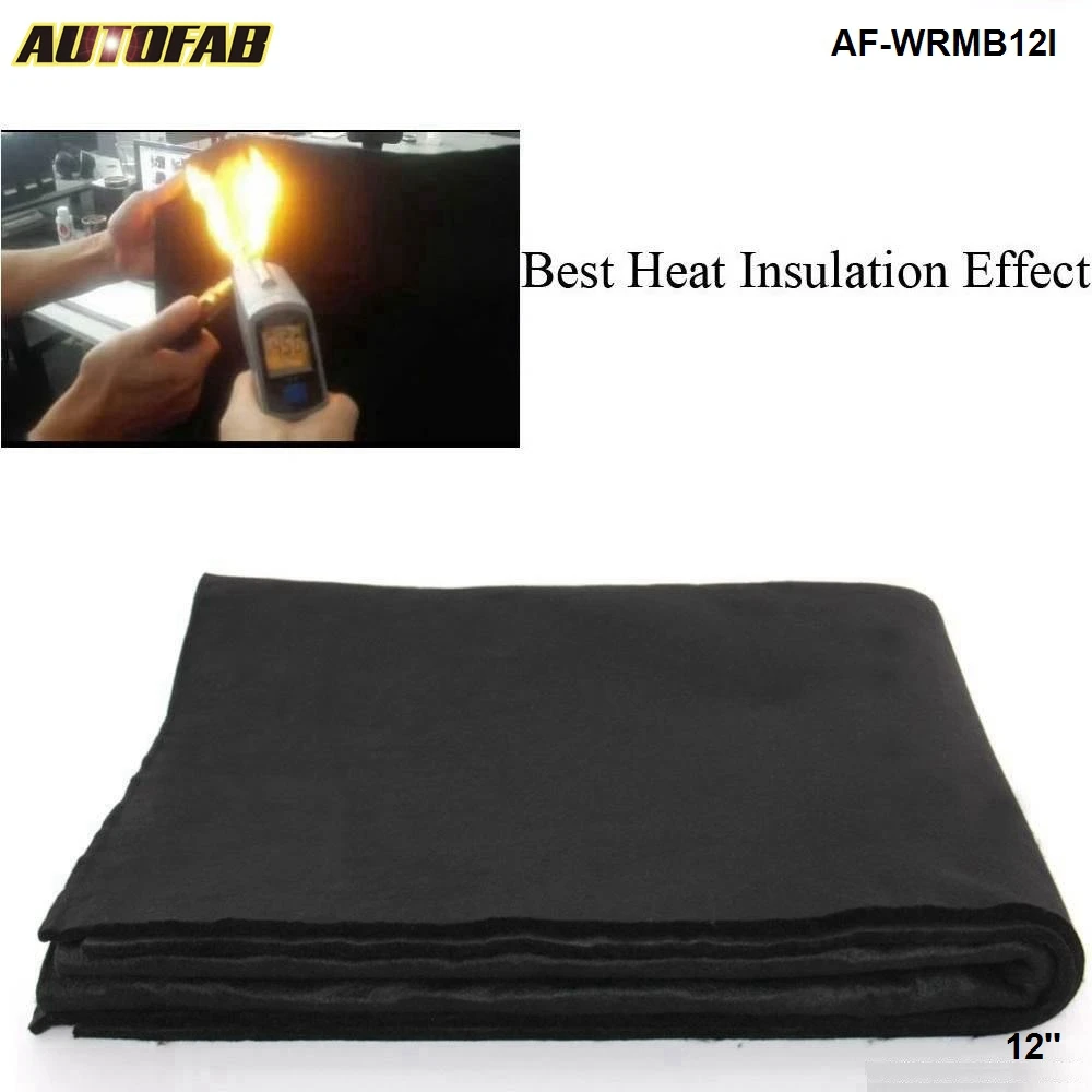

Car 12"x12"x1/4 Carbon Fiber Welding Blanket Torch Shield Plumbing Heat Sink Slag Fire Felt For honda fit AF-WRMB12I