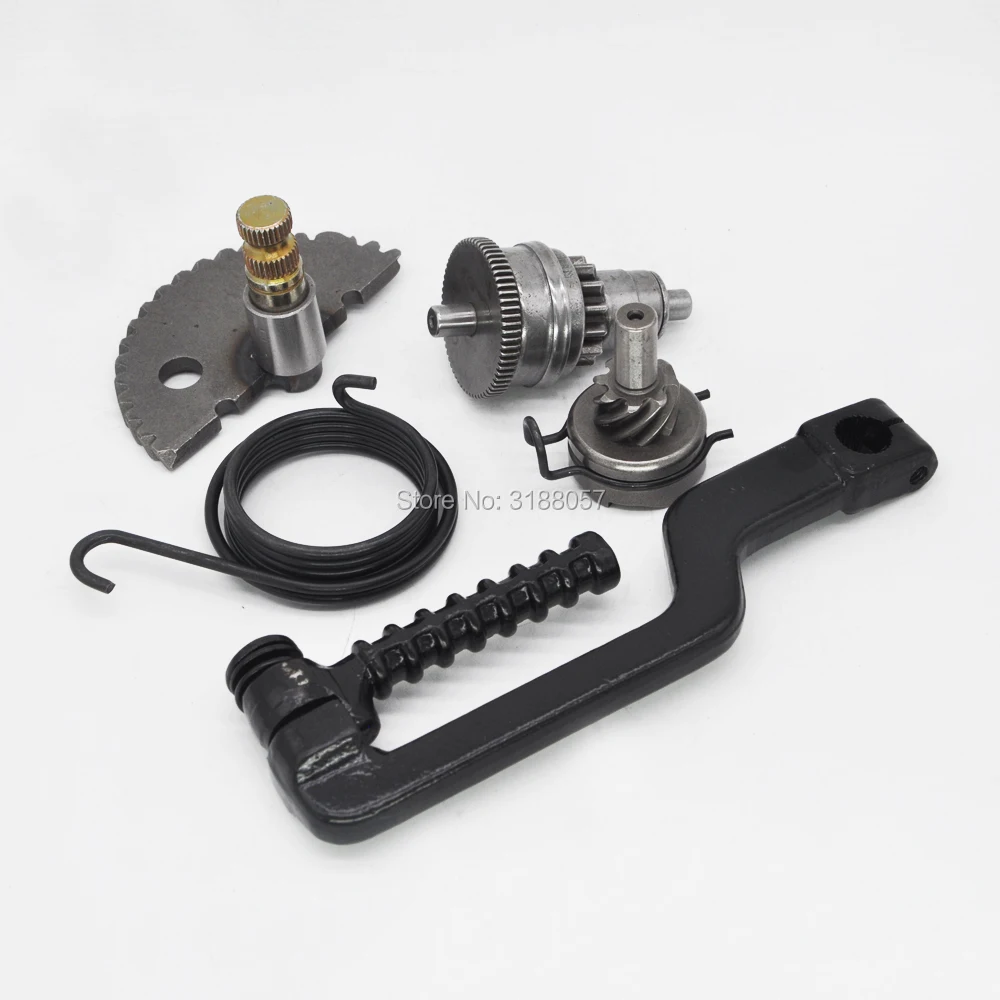 Start bar & Kick start Gear Starter Motor Clutch Gear for 139QMB GY6 50cc Scooter Moped ATV