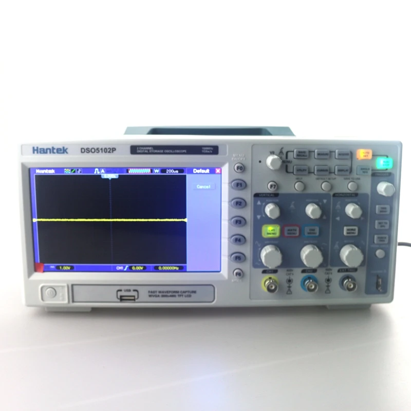 

Hantek DSO5102P Digital Storage Oscilloscope 100MHz 2 Channel Provides Software for PC Real-time Analysis