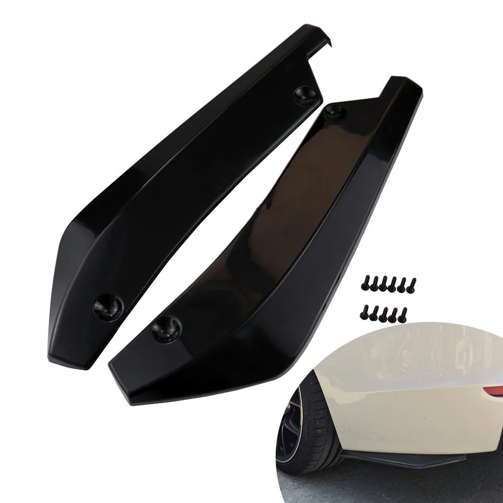 

Car bumper spoiler diffuser angle protector fin for Mercedes Benz A-Class X-Class S65 S63 S600 S560e A180 AMG GT GLC GLE GLS