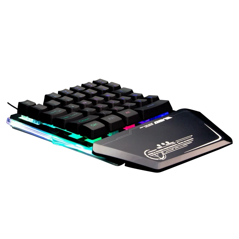 Gaming Keyboard Mechanical One-Handed Keyboard for Mobile Game Left Hand Keyboard Gaming Keyboard Mechanical One-Handed Keyboard for Mobile Game Left Hand Keyboard