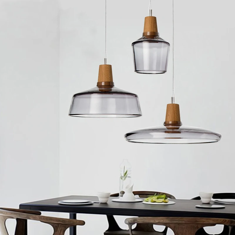  Modern Glass Kitchen Island Pendant Light LED lamp Bedside Hanging Lamp Ceiling Lamps Lighting Fixt - 32902090947