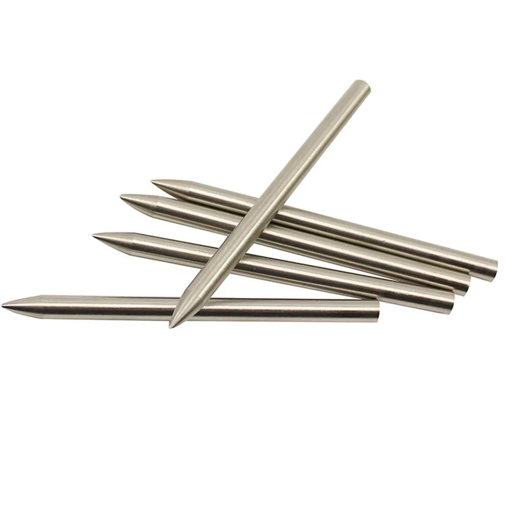 

5pcs 550 Paracord Fids Lacing Stitching Weaving Needles Stainless Steel Works for laces, strings, paracord, etc xye
