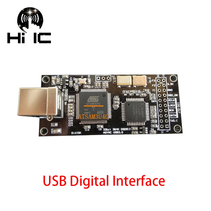 Amanero USB цифровой интерфейс IIS интерфейс HiFi DAC декодер плата поддержка DSD 512 32 бит 384K ies DSD выход