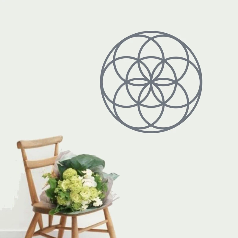Sacred Geometry Vinyl Decals Home Decor