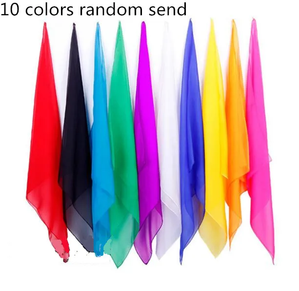

6pcs Silk Magic Tricks 45*45cm Magic Silk Magician Scarf Trick Stage Magic Illusion Fun Magic Accessoires