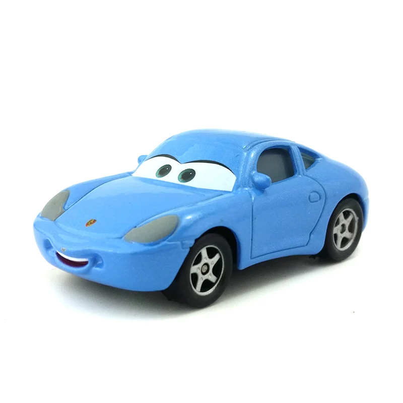 Disney Pixar Cars Francesco Bernoulli Lightning McQueen 1:55 литая металлическая модель игрушечной машины